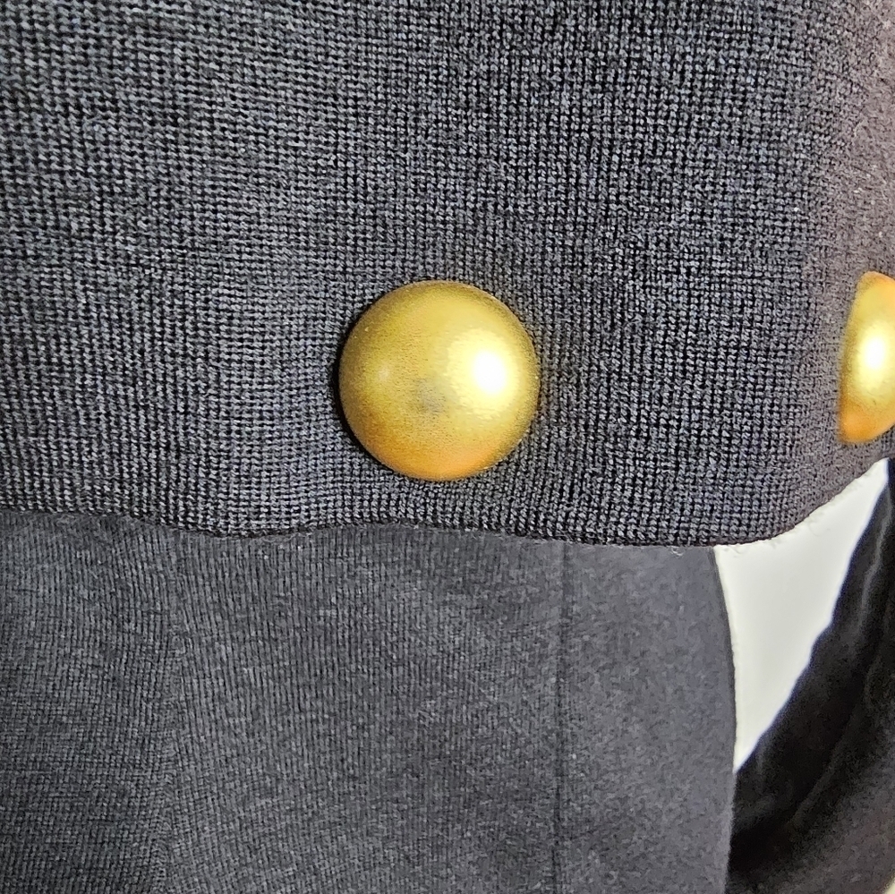 Vintage Authentic ANDREA JOVINE Dress 100% Wool Size M - Picture 5 of 17